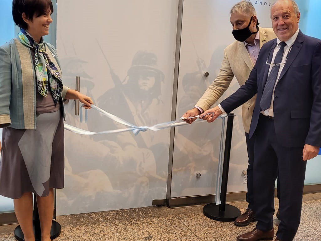 2022 - XL Aniversario de la Gesta de Malvinas. Inauguración del Museo Malvinas de la AFIP